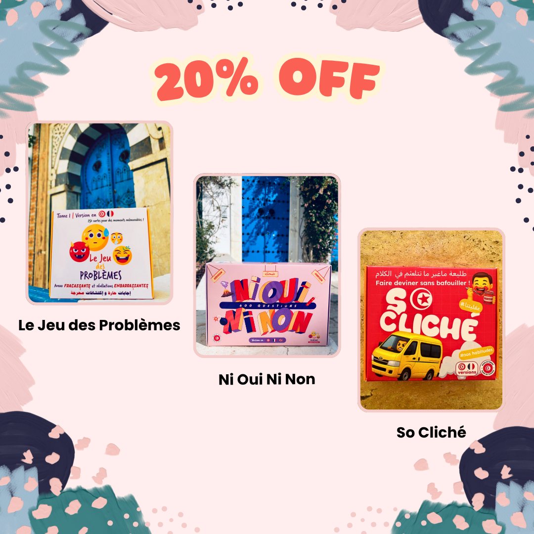 Pack -20% Le Jeu des Problèmes + Ni Oui Ni Non + So Cliché