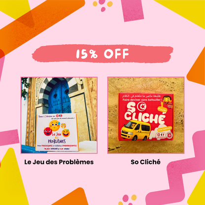 Pack -15% Le Jeu des Problèmes + So Cliché