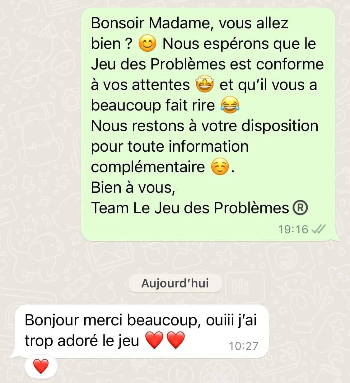 Avis du jeu tunisien d’ambiance Le Jeu des Problèmes