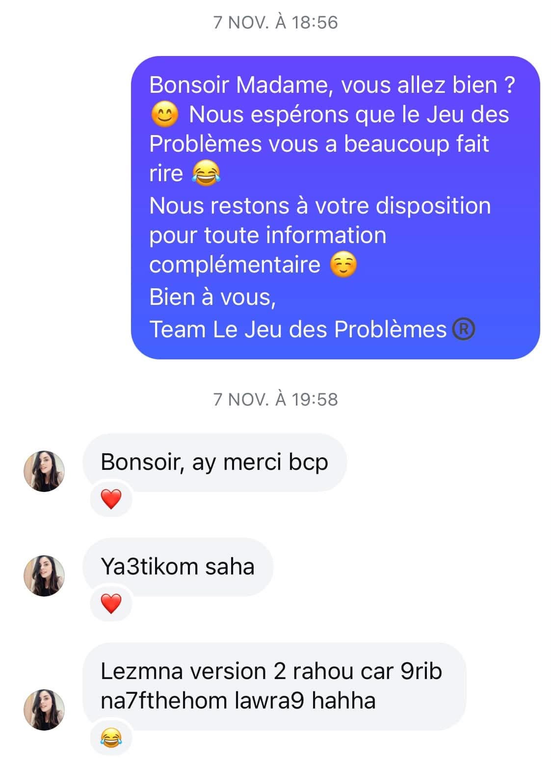 Avis du jeu tunisien d’ambiance Le Jeu des Problèmes