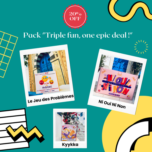 Pack -20% "Triple fun, one epic deal !"